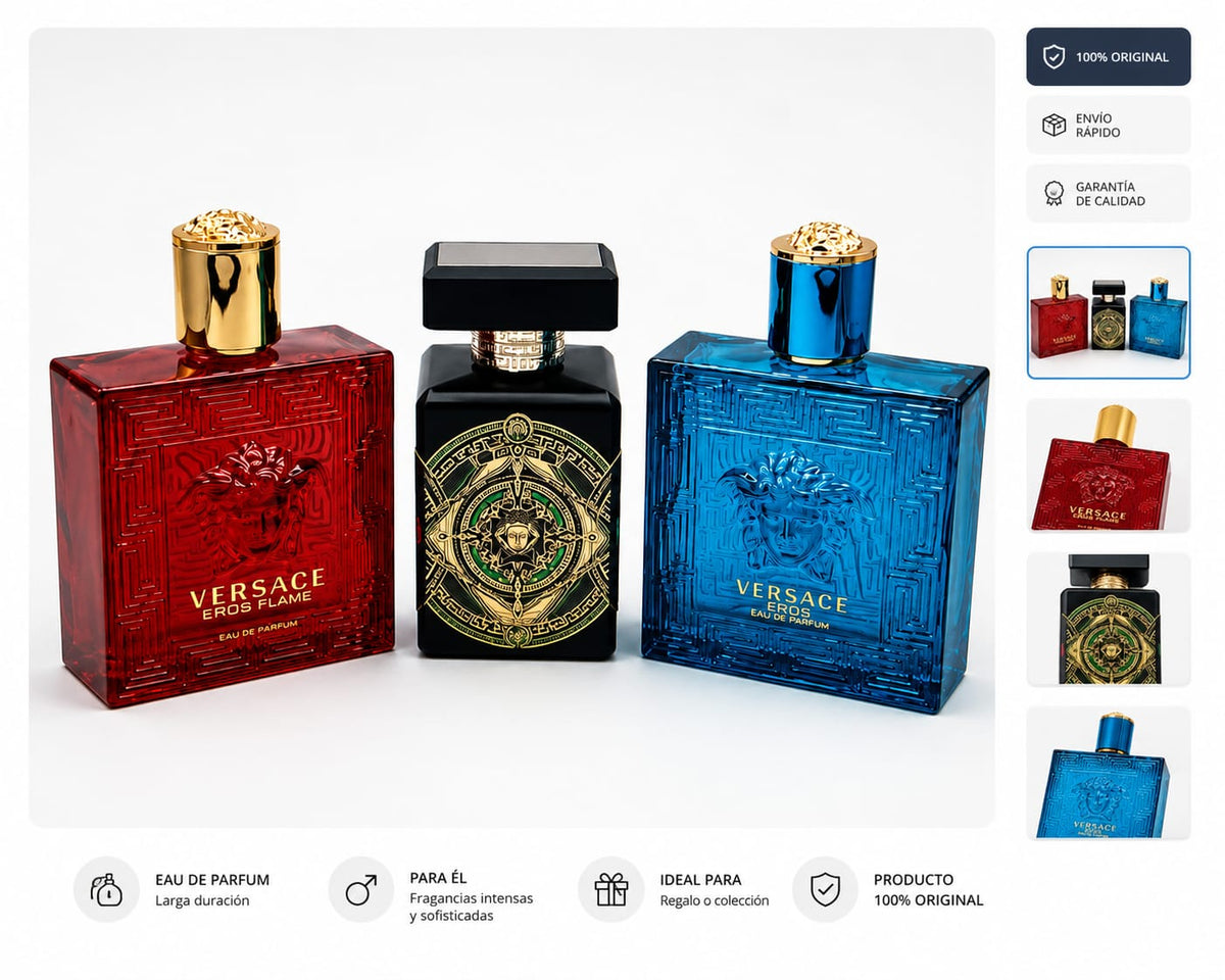 Trio Meneros Flameinitioeros Versace